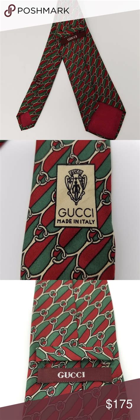 how to authenticate vintage gucci ties